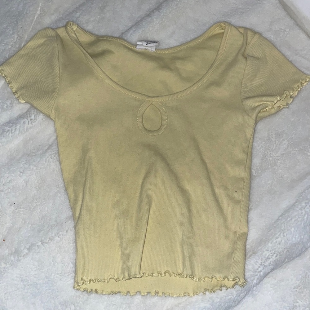 Pale Yellow T-Shirt